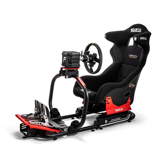 Sparco Gaming EVOLVE GT-R PRO Racing Sim Bundle mit Chassis/Sitz/Pedale/Lenkrad