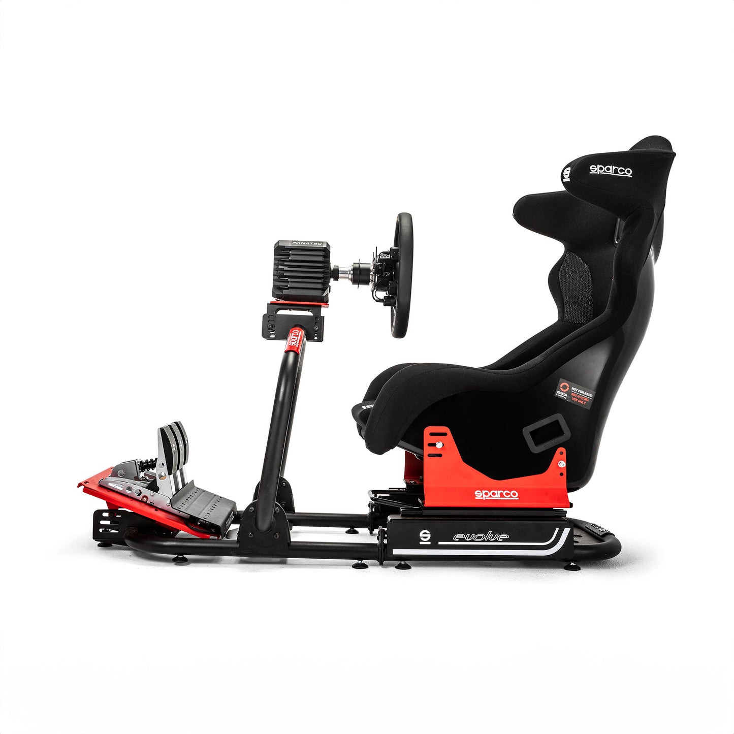 Sparco Gaming EVOLVE GT-R PRO Racing Sim Bundle with Chassis/Seat/Pedals/Wheel