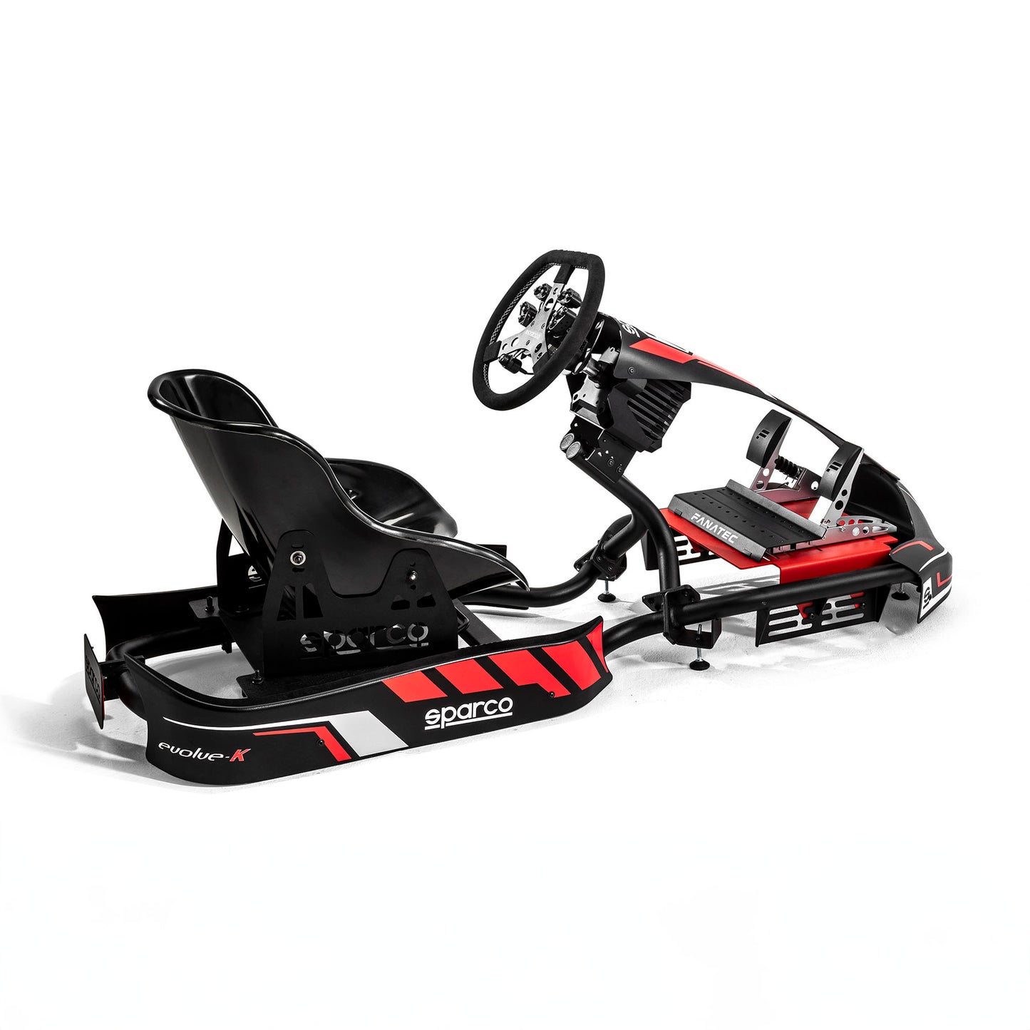 Sparco Gaming EVOLVE KART PRO RIG I Karting Race Sim Frame/Seat/Pedals/Wheel