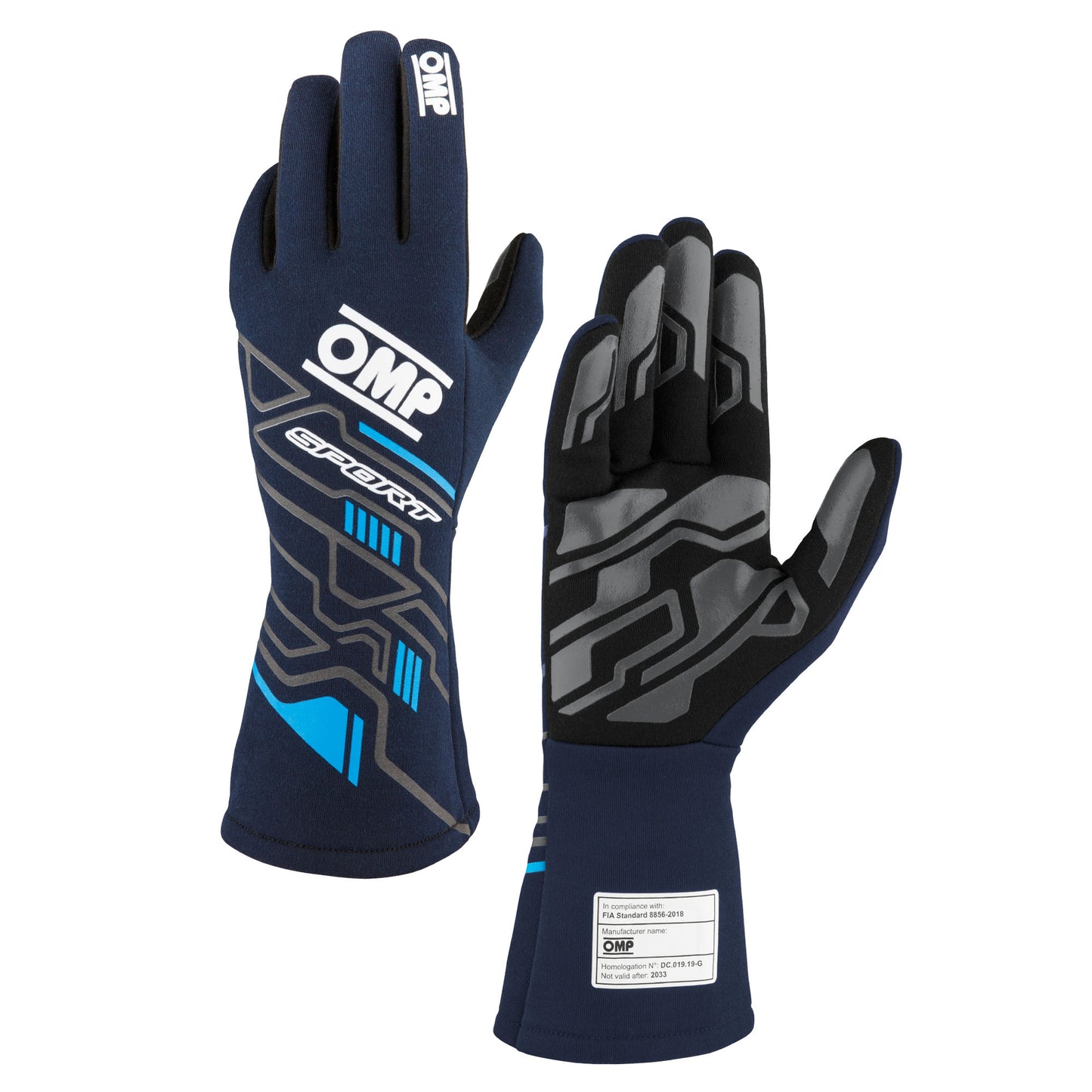 OMP SPORT Racing Gloves Fireproof FIA Motorsport Race Rally Track New Design