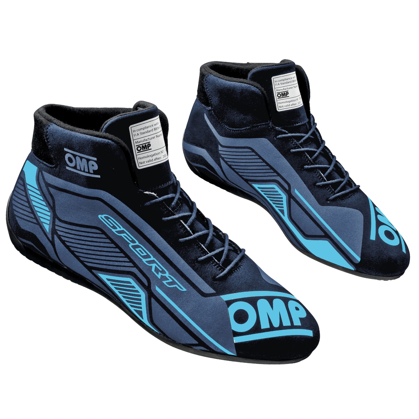OMP Sport Entry Level Racing Boots Karting Race Rally Fireproof FIA 8856-2018
