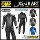 Neu! 2023 OMP KS-3 ART Kinder-Kart-Anzug Junior-Overalls CIK-FIA 120–160 cm