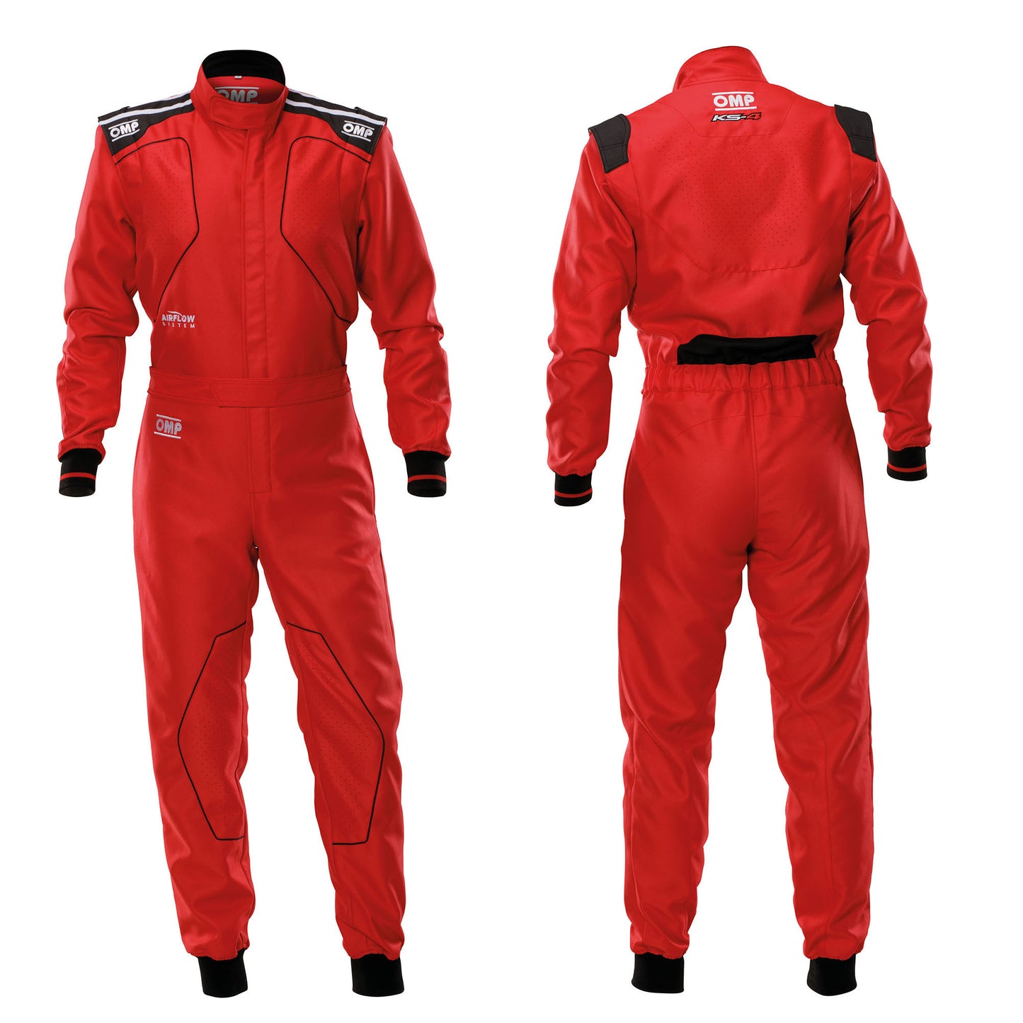 KA0-1735 2026 OMP KS-4 Kids Karting Suit Overalls Boys Child Youth Entry Level