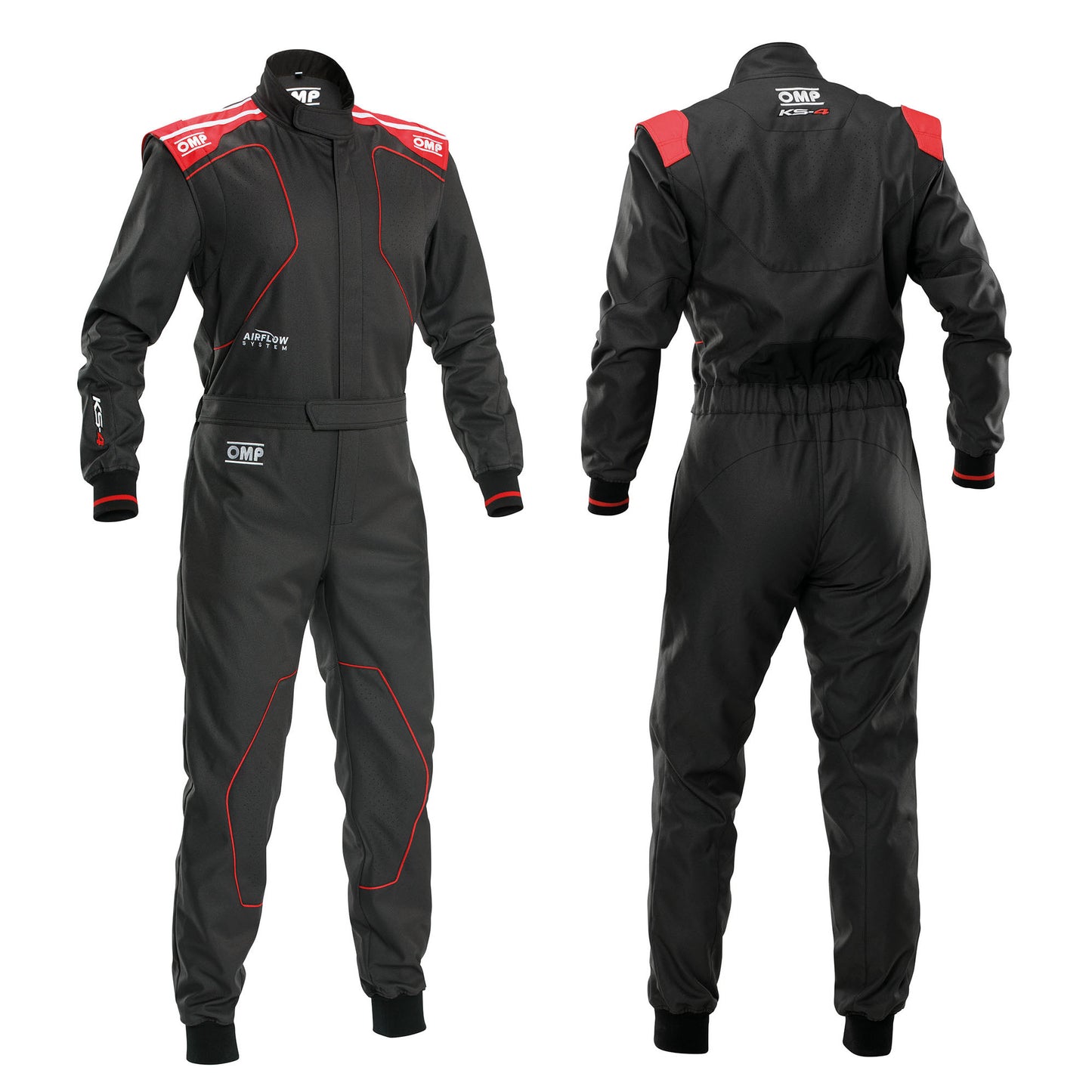 KA0-1735 2026 OMP KS-4 Kids Karting Suit Overalls Boys Child Youth Entry Level