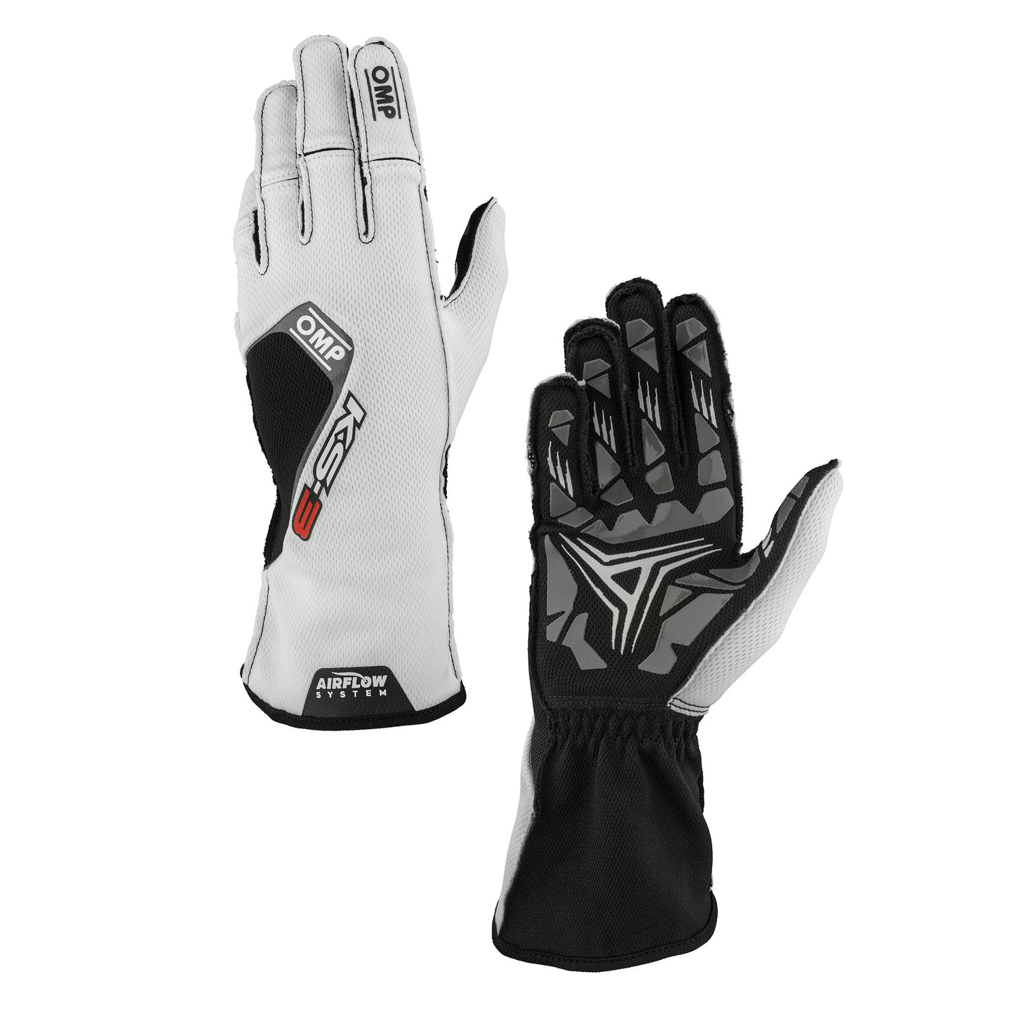 KB0-2756 2026 OMP KS-3 KS3 Karting Gloves Airflow System Breathable High Grip