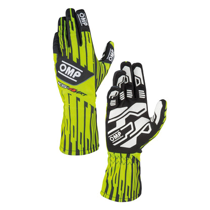 KB0-2757 2026 OMP KS-4 ART Karting Gloves Modern Design with Ultra Grip Palms