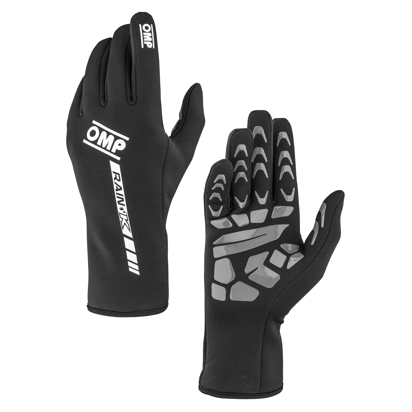 KB0-2758 2026 OMP RAIN-K Karting Gloves Soft Neoprene Waterproof for Wet Race