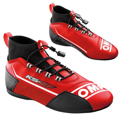 OMP KS-2F Kartstiefel Kart-Rennschuhe in 5 Farben und Größenbereich EU 32-47