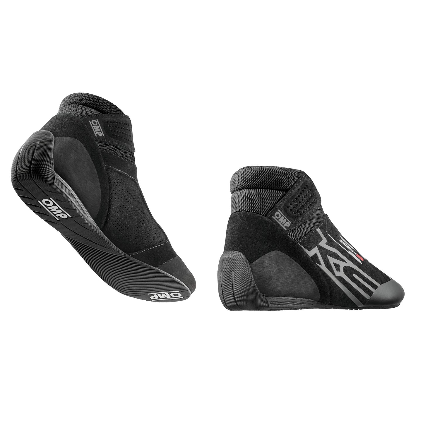 KC0-0840 2026 OMP KS-3 KS3 Karting Boots Kart Shoes Soft Suede Entry Level Model