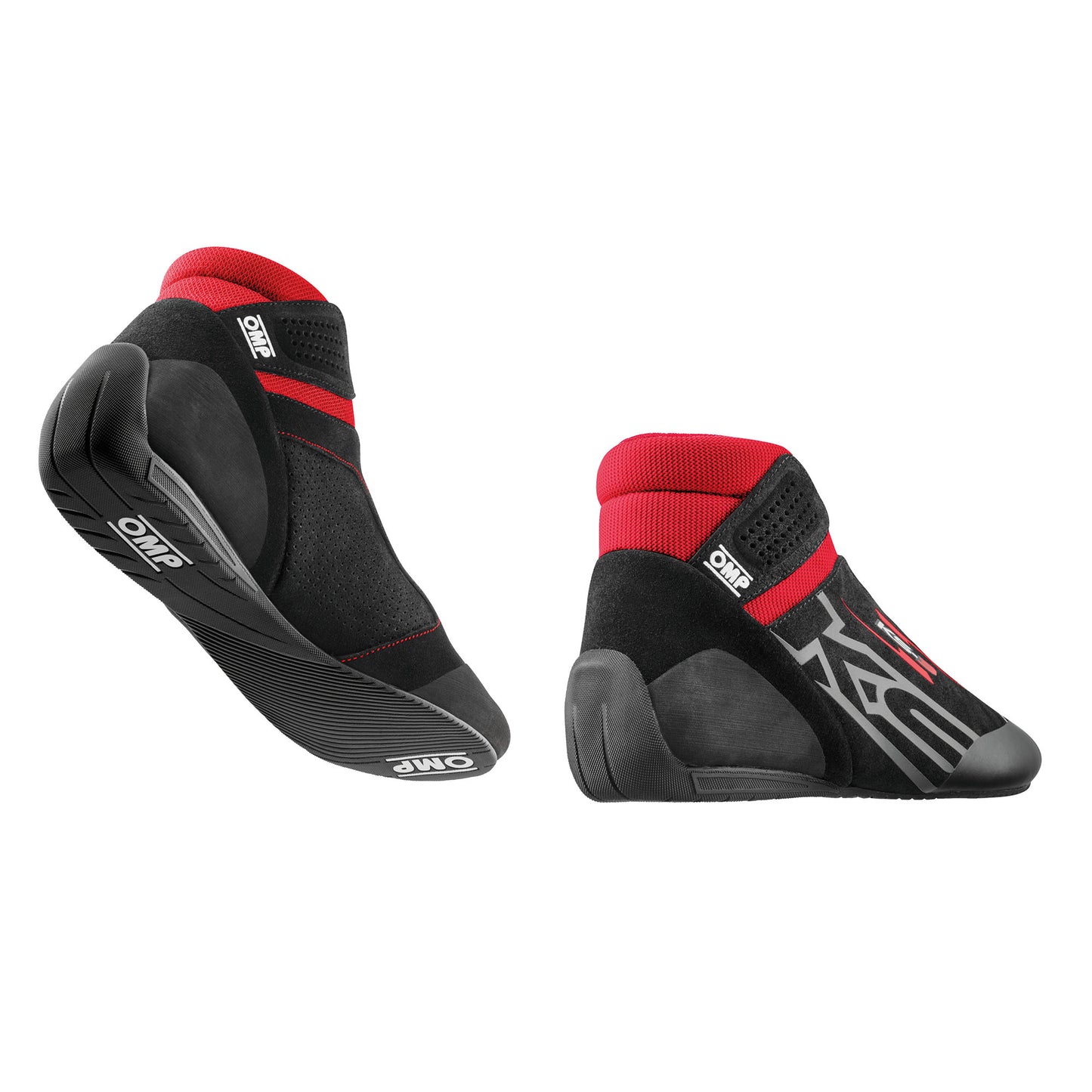 KC0-0840 2026 OMP KS-3 KS3 Karting Boots Kart Shoes Soft Suede Entry Level Model