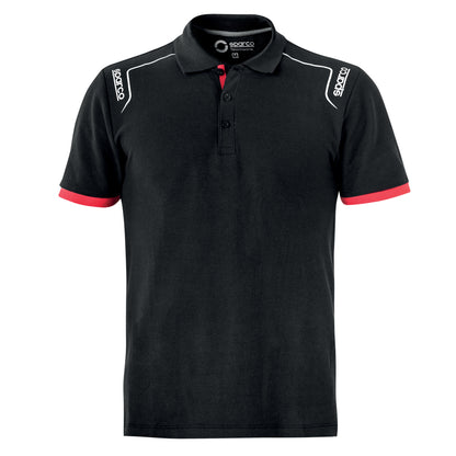Sparco Portland Polo Shirt 100% Cotton Workwear Mechanic Pitcrew Teamwear