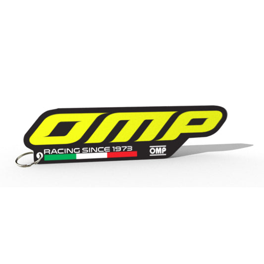 PR934 OMP Racing Schlüsselanhänger 3D Silikon Kartsport Motorsport Fanwear Originalprodukt