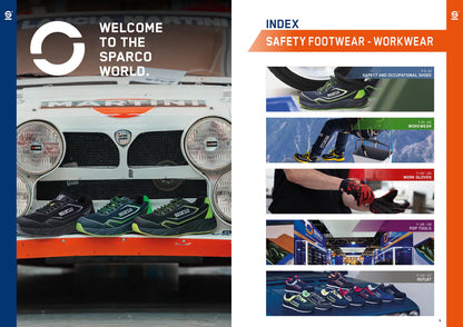 2026 Sparco S-PIKE 02 Mechanic Trainers Shoes Water Resistant EN ISO Safety