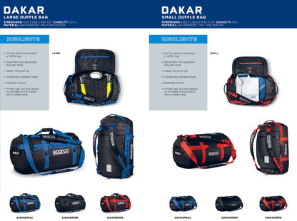Sparco STAGE Racing Rucksack 16L für Motorsport-Renn-Rallye-Ausrüstung