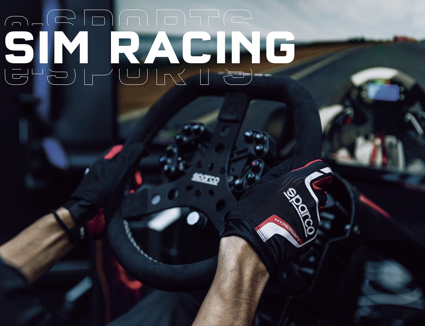 Sparco Gaming Kabellose Kopfhörer Race Pro Bluetooth für E-Sports Sim Racing