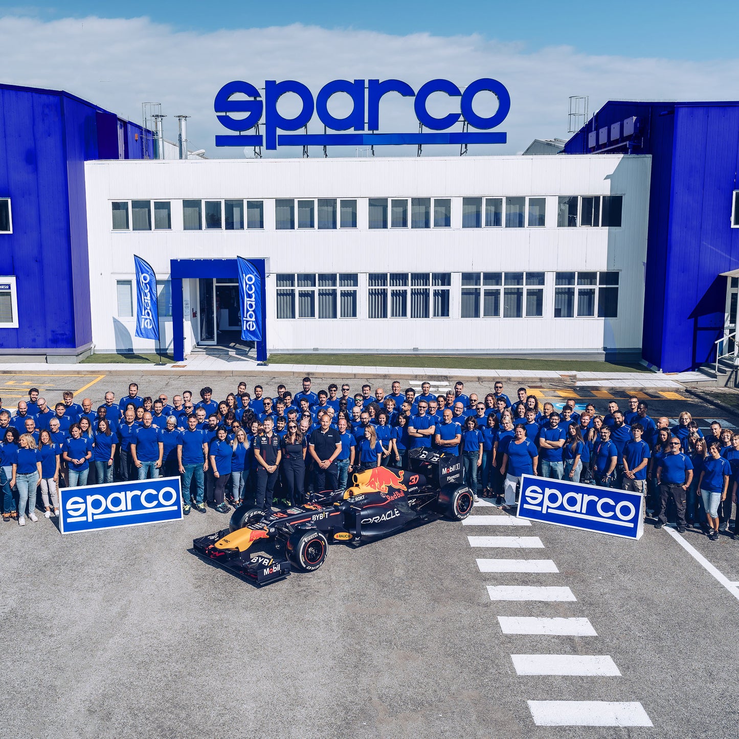 Sparco Martini Racing Herren-Strickweste aus Baumwolle, 100 % Baumwolle, Lancia World Rally