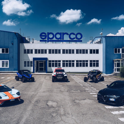 02418 Sparco Racing Technische Shorts für Mechaniker, Boxencrew, Rennteam, Motorsport