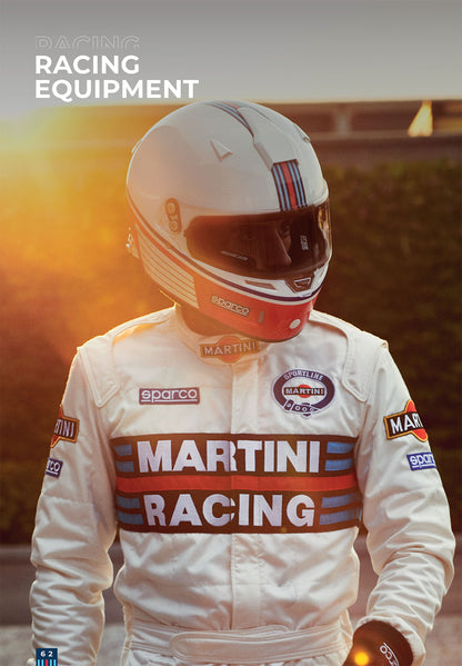 Sparco Martini Racing Beanie Lancia Rally Retro Edition Bommelmütze Einheitsgröße