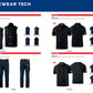 02419 Neue technische Weste 2023 von Sparco für Mechanic Workwear Pitcrew Team