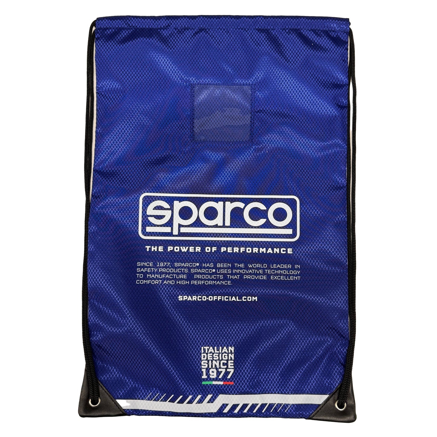 Sparco Racing Boot Bag Karting Carry Bag Drawstring BLUE 33x51cm Genuine Product