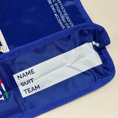 Genuine Sparco Race Suit Bag Blue/Silver for Racing Karting Rally Motorsport