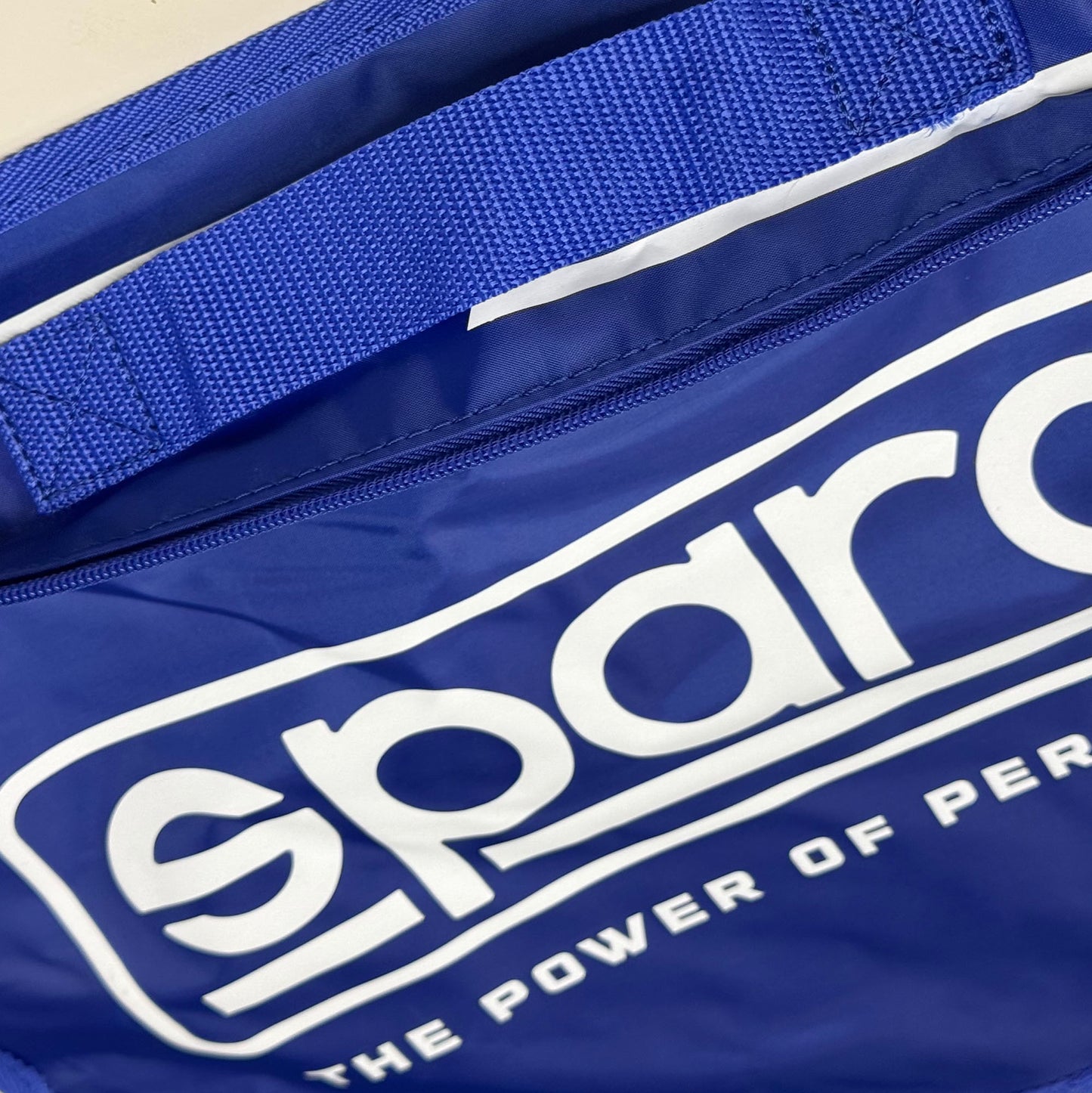 Genuine Sparco Race Suit Bag Blue/Silver for Racing Karting Rally Motorsport