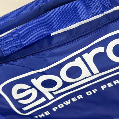 Genuine Sparco Race Suit Bag Blue/Silver for Racing Karting Rally Motorsport