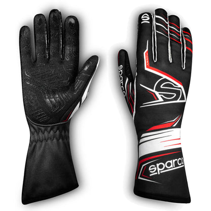 002558 Sparco Arrow K Infinity Karting-Handschuhe Schwarz/Rot Special Edition Top Spec