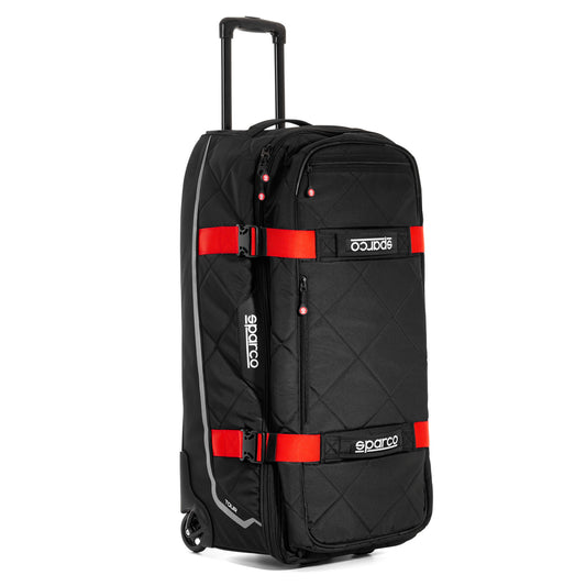 Sparco TOUR Racewear Trolley Bag Racing Driver Travel Transport 127L 40x84x38cm