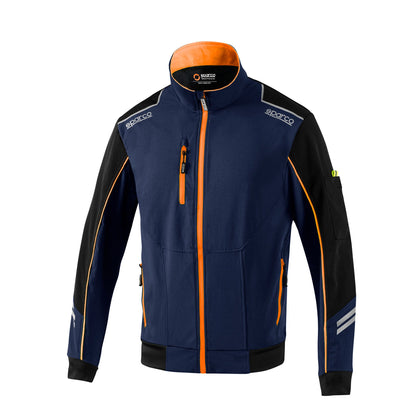 02413 Sparco Racing Technische Jacke Leichte Arbeitskleidung für Mechaniker Pitcrew Team