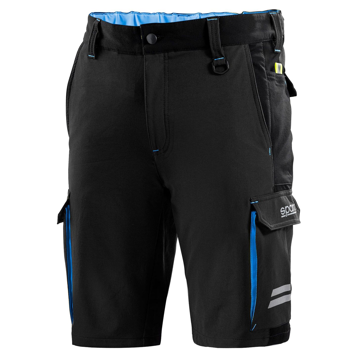 02418 Sparco Racing Technische Shorts für Mechaniker, Boxencrew, Rennteam, Motorsport