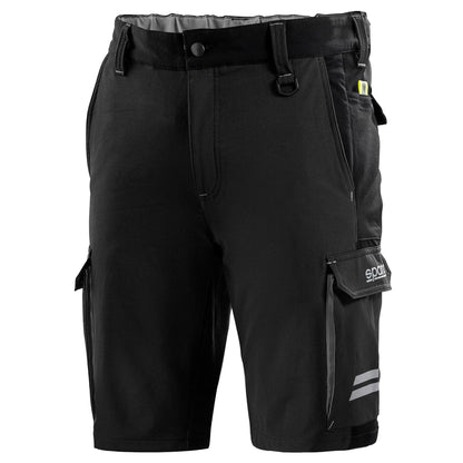 02418 Sparco Racing Technische Shorts für Mechaniker, Boxencrew, Rennteam, Motorsport