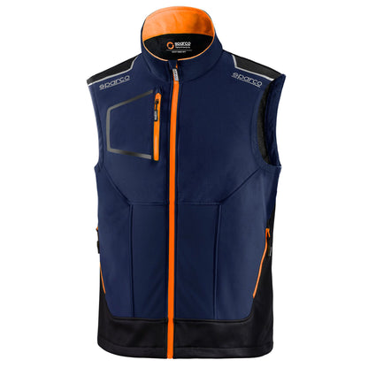 02419 Sparco Racing Technische Weste Bodywarmer Mechaniker Arbeitskleidung Pitcrew Team